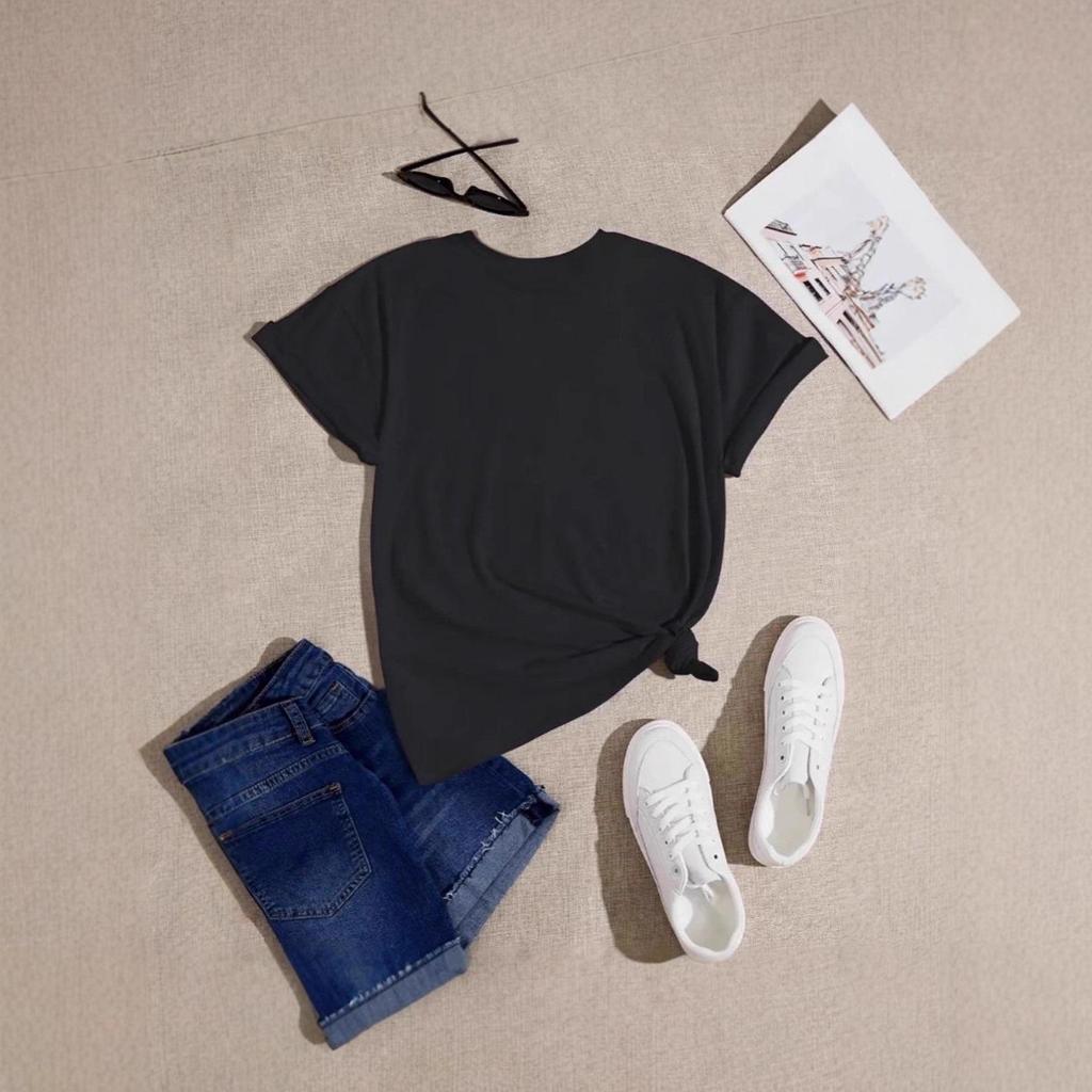 Ziyuan Unisex 67 Printed Casual Loose Short Sleeve Round Neck T-shirt