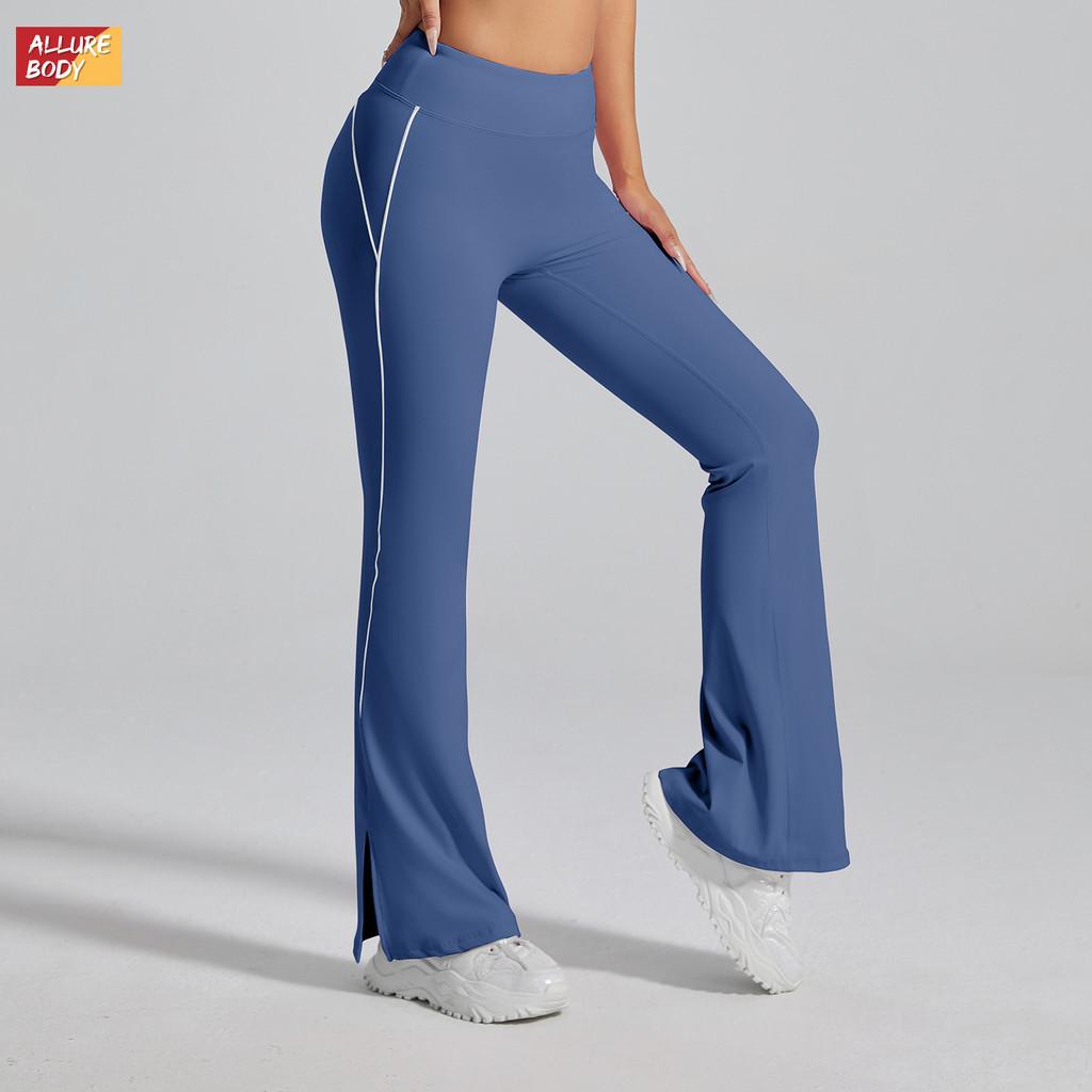 Leggings da Yoga con Controllo Pancia e Design a Zampa d'Elefante per Fitness e Danza da Donna