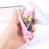 Beautiful Dry Flowers Fridge Magnets Babysbreath Rose Sunflower Flower Bouquet Fridge Stickers Wedding Gifts Home Decoration