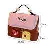 Little House Makeup Bag Women's Cosmetic Bag Cosmetic Pouch Cosmetic Bag Organizer for Women Bathroom Toiletry Zipper Bag