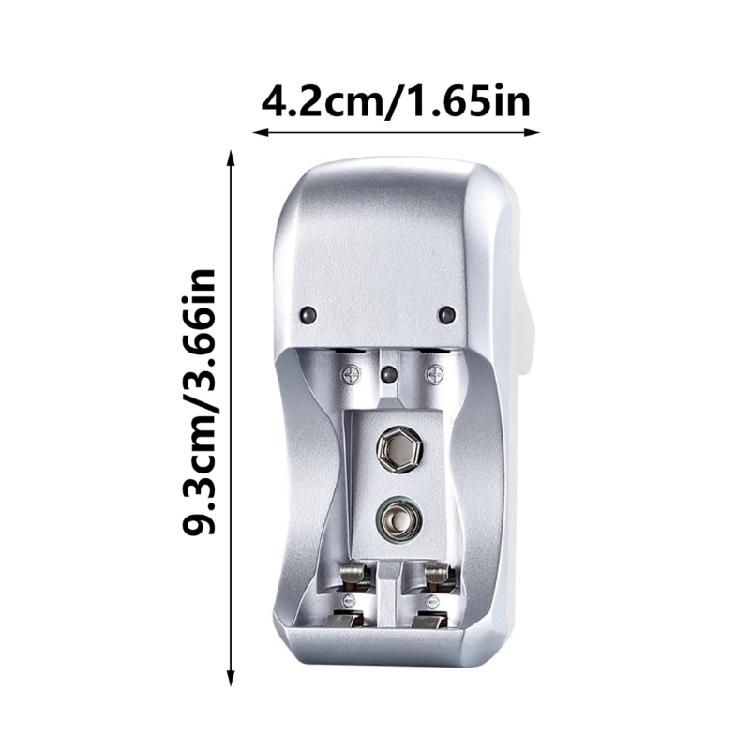 Battery Chargers for AA 9V NiMH/NiCd Cells with Automatic Current Adjustment