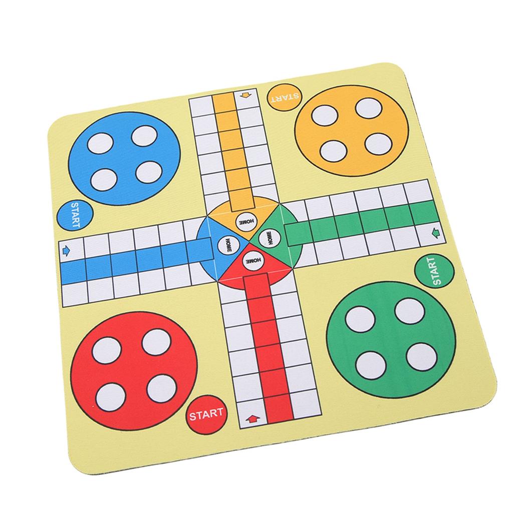 Fliegendes Schach Spielbrett Faltbar Kompakt Waschbar Leder Kann Als Mauspad Partybrett Verwendet Werden