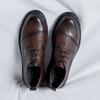 Lederschuhe Herren Businesskleid Britischer Stil Herren Weichsohlige Winter Freizeit Herrenschuhe 99296-R