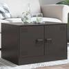 VidaXL Coffee Table Black 67x50x44 Cm Steel, Side Table, Living Room Table, Tea Table, End Table, Side Table, 841727