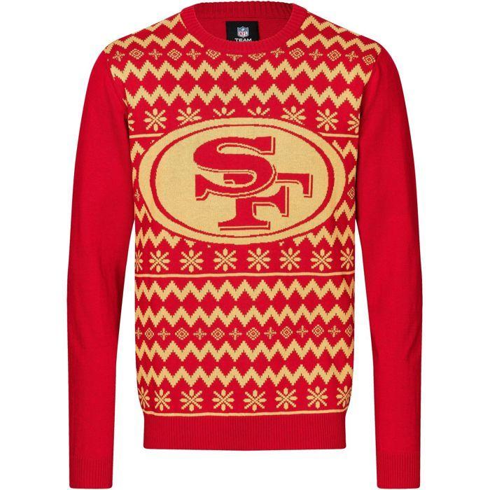 NFL Winter Ugly Sweater XMAS Knit Pullover