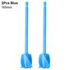 2Pcs With Drill Chuck Paint Pigment Mixer Mixing Stirring Paddle Rod  Electric Drill Attachment