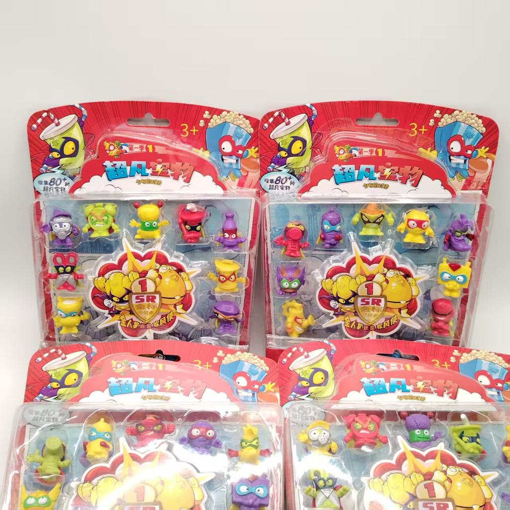 1 Stück Superzings Serie 1 Originalverpackung (10 in 1) Enthält 10 Stück Super Zings Figuren Sammelspielzeug Bestes Geschenk für Jungen