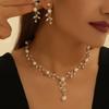 Latest Stylish Design Fancy Necklace Jewellery Set for Women
