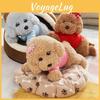 Adorable Stuffed Animal Doll With Seaweed Fluff And Customized Cartoon Teddy Dog Design