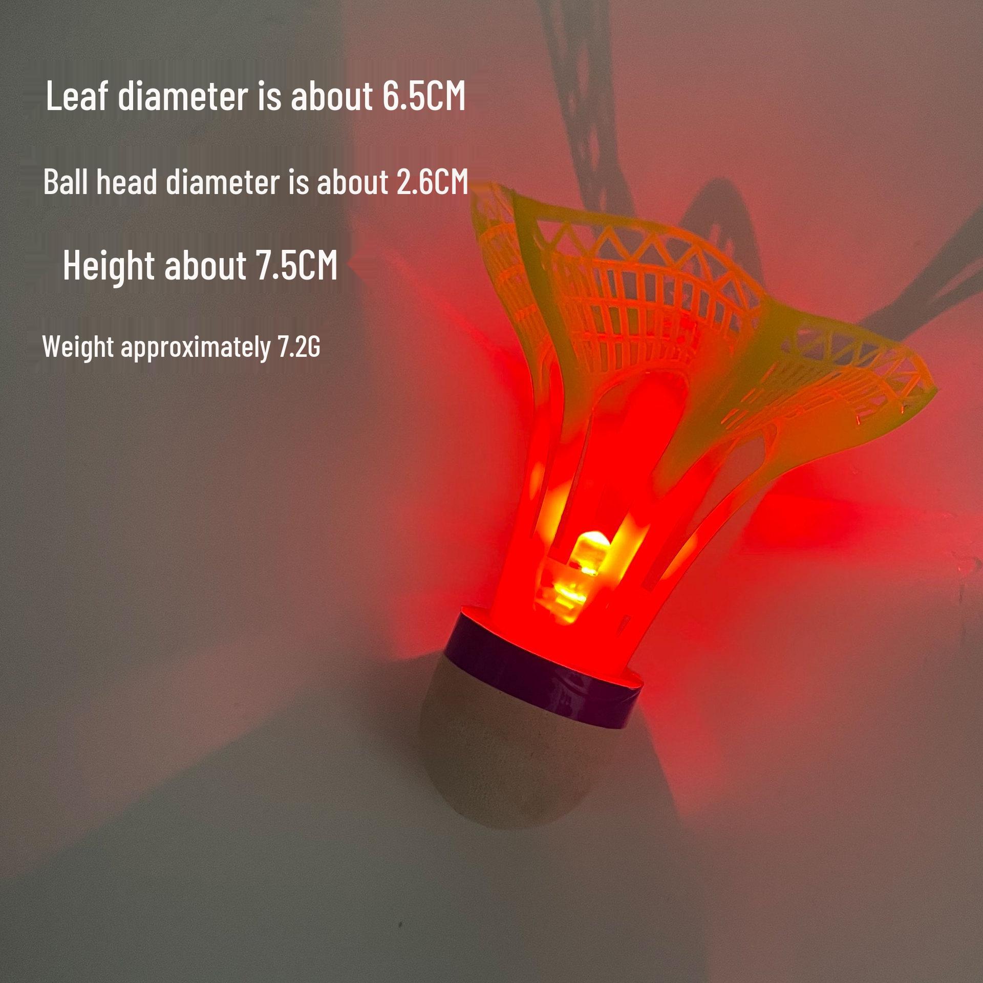 Luminous Windproof Glow-in-the-Dark Durable Outdoor Badminton Shuttlecock