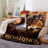 1pc The Lord of the Rings The Two Towers Flannel Blanket Soft Warm Throw for Home, Office, Travel, All-Season Cozy Bedding GiftL1072