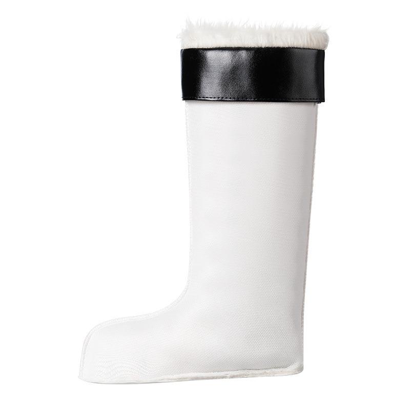 Rain Shoes Liner Cotton Lint Shoe Cover Winter Men's Fleece Rain Boots Warm Fleece Cover Women's Cold-proof Thickened Water Shoes Socks Cover