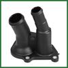 Motoforti Engine Coolant Thermostat Housing Assembly 2S6G-9K478-BC for Ford Focus MK2 2004-2011 1.4 16V 1.6 16V Long-lasting