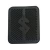 Clutch & Brake Pedal Rubber Pads, Compatible with Mazda 3 2006-2013