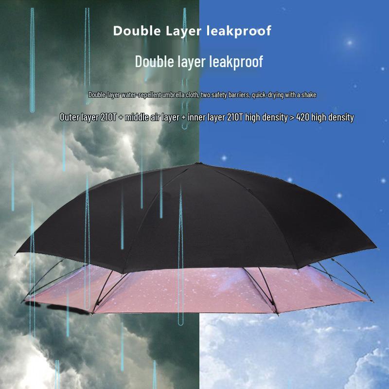 Custom Reverse Car Umbrella with Hands-Free C-Shaped Handle - Business Long Handle Umbrella with Logo Print for Men
