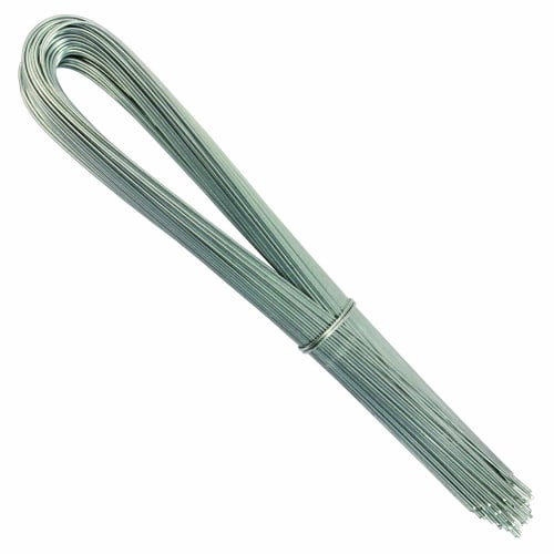DAIDOHANT (Binding Wire) Galvanized U-Shaped Binding Wire, Iron/Zinc Plated, #21 (0.8 mm) Diameter x 450 mm Length, 1 Bundle (Approx. 112 Wires per Bu