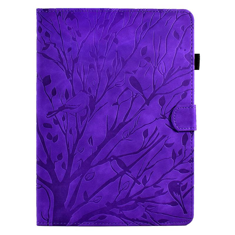 Pouzdro pro Samsung Tab A11 Pouzdro 8,7 palce Ražené stromové magnetické peněženkové pouzdro Stojan Tablet Coque pro Galaxy Tab A11 2025 Pouzdro Sm-x130