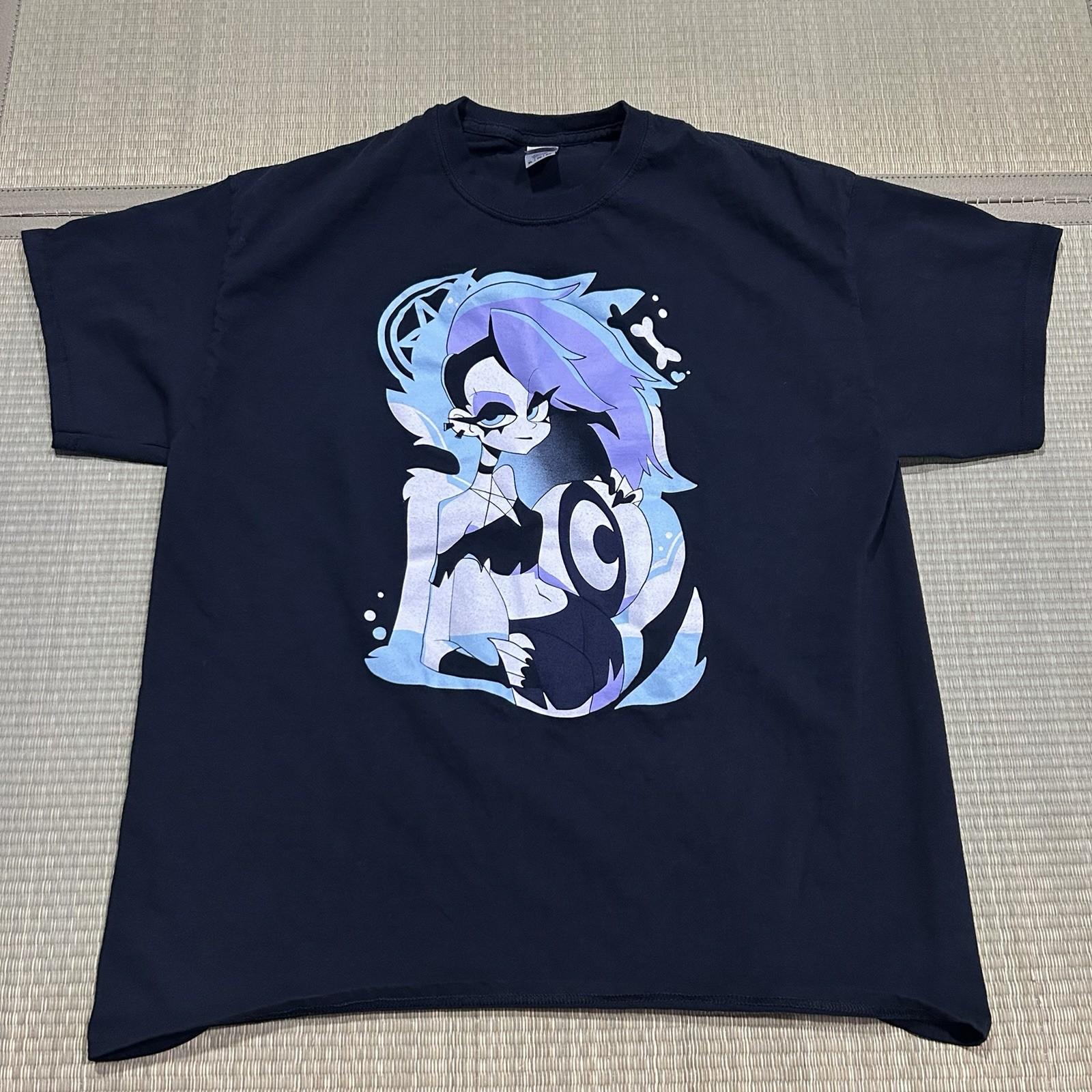 Helluva Boss Human Loona XL Black Shirt S