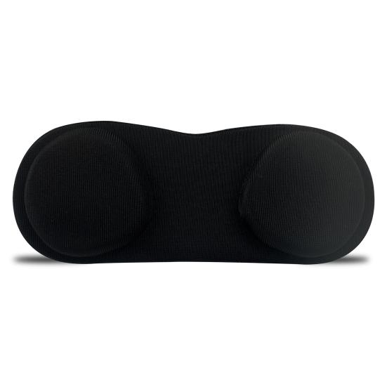 

Защитный чехол для объектива VR, пылезащитный чехол, устойчивый к царапинам, легко чистящийся чехол для объектива из ткани спандекс для Quest 3/2/1 чёрный