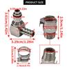 1 Set Fuel Pump Quick Release Metal Connector Silver New For BMW R1200GS ADV R1200RT S1000RR K1200R K1300R K1600GTL HP4 RnineT