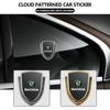 AAABU1 3D Metal Car Side Body Trunk Decoration Emblem Sticker Shield Styling For Fabia Kamiq Superb Scala Enyaq-iV MK3 VisionS