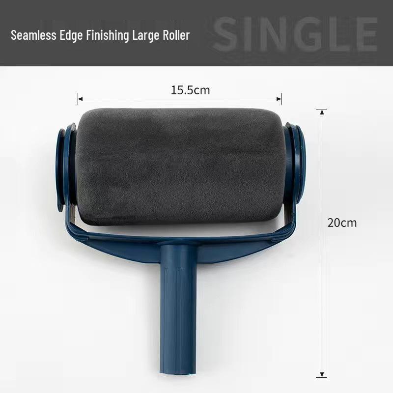 Telescopic Fine Bristle Roller Brush for Wall Painting - No Dead Angles, Ideal for Household Coating