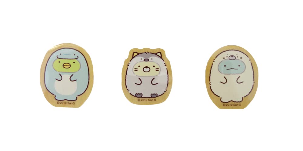 

Набор SG Sumikko Gurashi и Umikko Сделано в Японии Зажимы, 3 штуки (Сумикко Б),