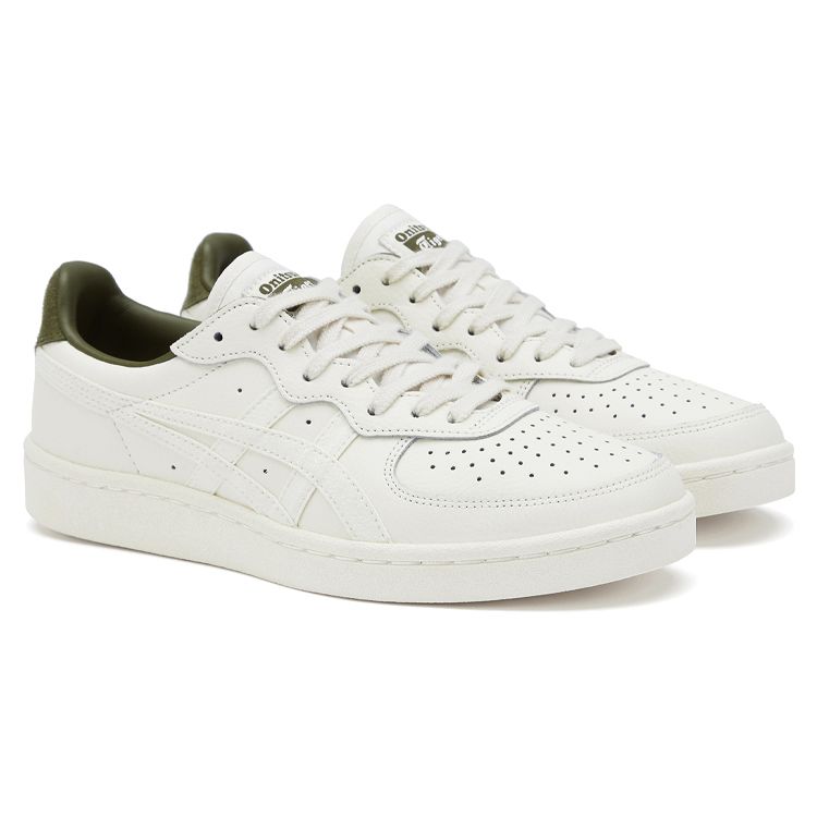 ONITSUKA TIGER Gsm Casual Lightweight Durable Non-Slip Breathable Low-Top Sneakers Unisex Sneakers White 1183B701-104