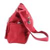 Women Waterproof Nylon Messenger Bag Fashionable Plain Color   Large Capacity Shoulder Bag
