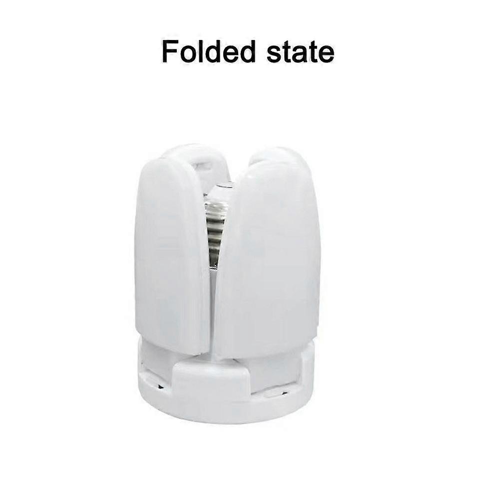 Folding LED Bulb - 28W E27 Screw Base Lamp for Garage and Indoor Lighting