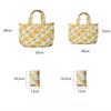 Folding Shopping Bag Waterproof Organizer Portable Supermarket Grocery Bag Large Capacity Drawstring Eco Tote Bag Sub