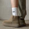 Snow boots fur integrated thickened velvet autumn new casual thick-soled non-slip warm wool large cotton shoes