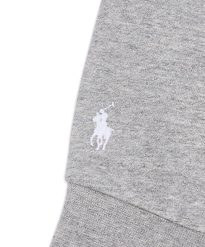 Fleece Graphic Hoodie - Grey