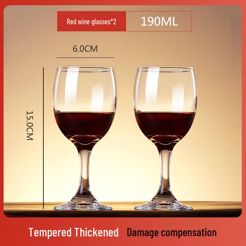 

ZISIZ European Style Handmade Red Wine Glass