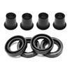 8pc Automotive Engine Seal Repair Kit Long Lasting Plastic Cylindrical Head Cover Gasket For European Car Maintenance