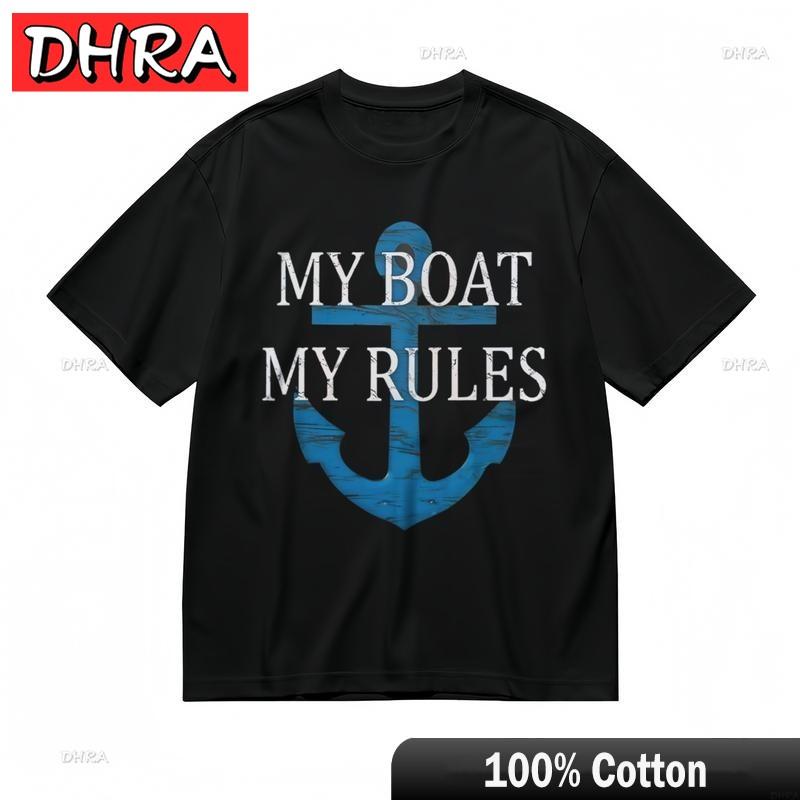 

Womens Slight Stretch Breathable Classic TShirt My Boat My Rules Graphic Tee Ropa Tees TShirts Bulgarian for Unisex TShirt Unisex 4XL
