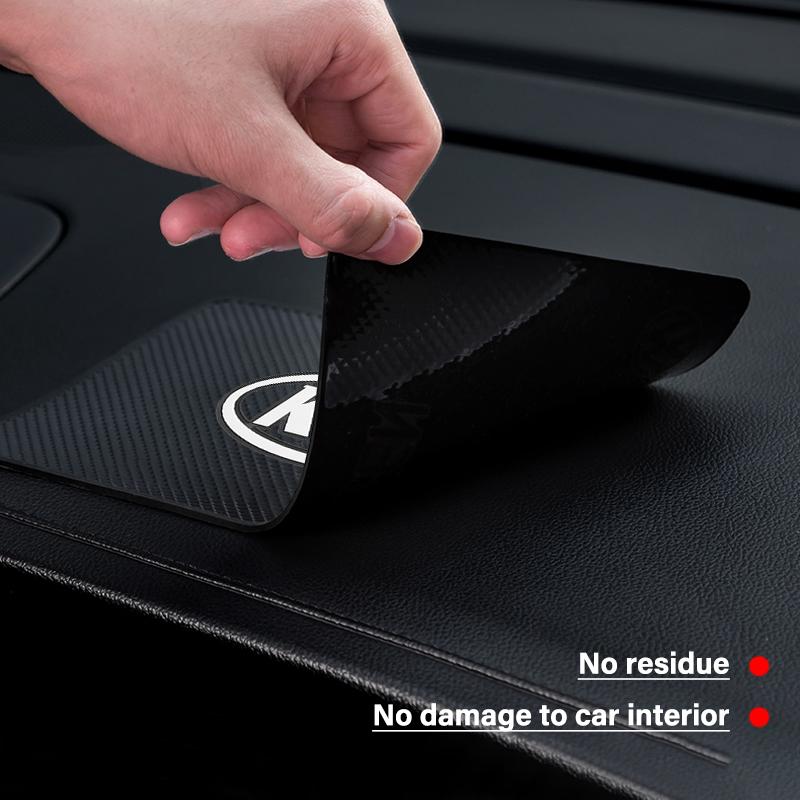1Pcs Car Emblem Anti Slip Pad Phone Holder Non-Slip Mat Car Stlying For KIA Rio Ceed Sportage Sorento K2 K3 K4 K5 K6 Soul Opeima