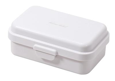 Pearl Metal Lunch with Ice 18cm W X D X 7cm Home Label Box, 600ml, Pack, 11.5cm H, Rectangle, DC-6050