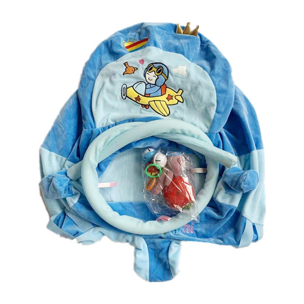 Ασφαλές Κάθισμα Φαγητού Μωρού Δέρμα Κινούμενα Σχέδια Βελούδο Εκμάθησης Καθίσματος Χωρίς Βαμβάκι