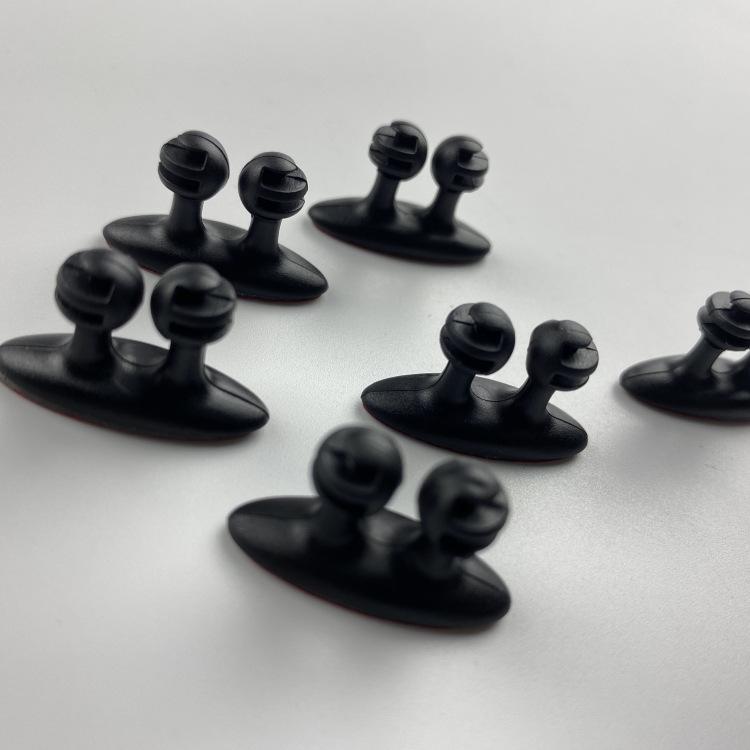 8Pcs/3Pcs/1Pcs Car Wire Cord Cable Holder Tie Clips Line Fixer Organizer Drop Adhesive