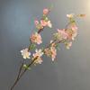 2 Fork Artificial Apple Blossom Branch 84cm Faux Flowers Elegant Cherry Blossom Branch  Living Room