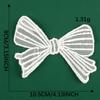 Cartoon Lace Bow Lace Embroidery Sticker Diy Hand Account Accessories Accessories Brooch Hairpin Hair Accessories Accessories Cloth Sticker