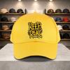 Keep It Real Grafik Baseballkappe Unisex Verstellbar Polyester Lässig Schirmmütze für Draußen