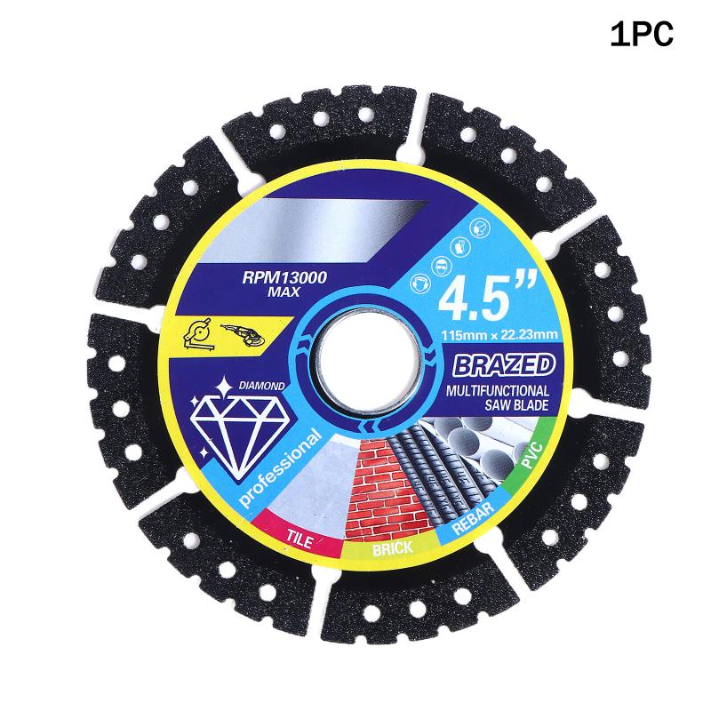 115Mm Metal Cutting Diamond Blades Angle Grinder Cutting Disc Grinding Wheel Tool For Steel Concrete Stone Marble Cutting