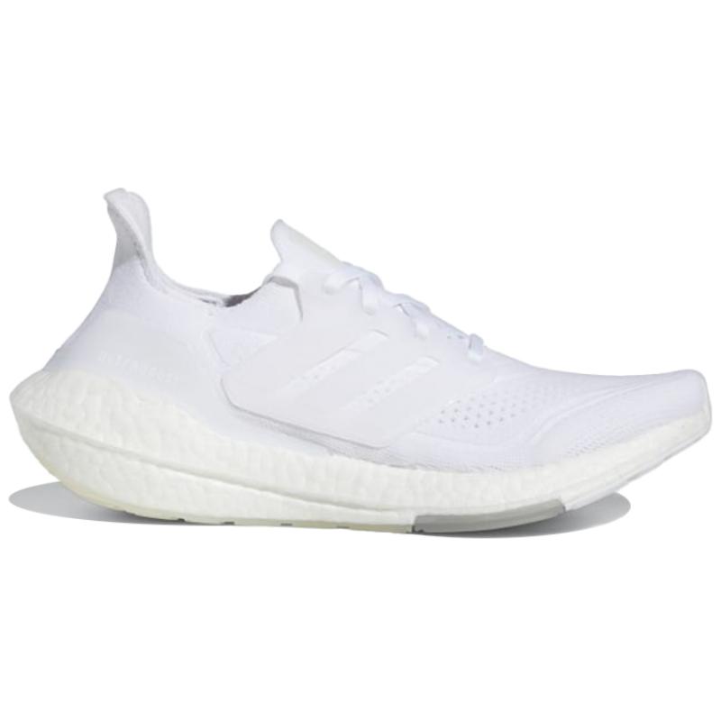 Adidas Ultra Boost 21 Triple White Women's Sneakers FY0403