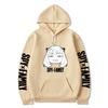 Spy X Family Anime Hoodie Women - Printed Cap Sleeve Long Oversized Streetwear Sweatshirt In Multiple Colors