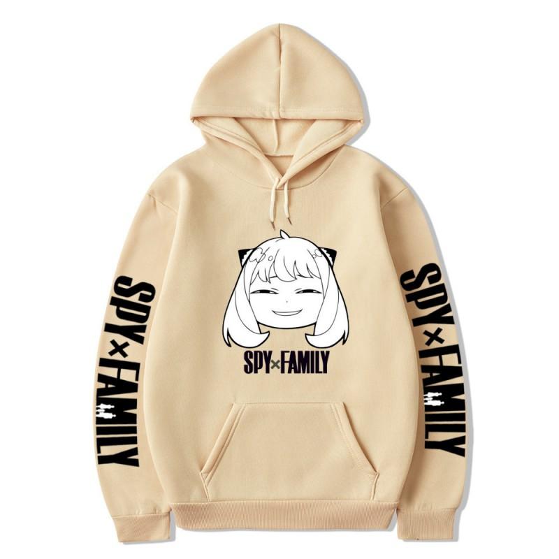 Spy X Family Anime Hoodie Women - Printed Cap Sleeve Long Oversized Streetwear Sweatshirt In Multiple Colors