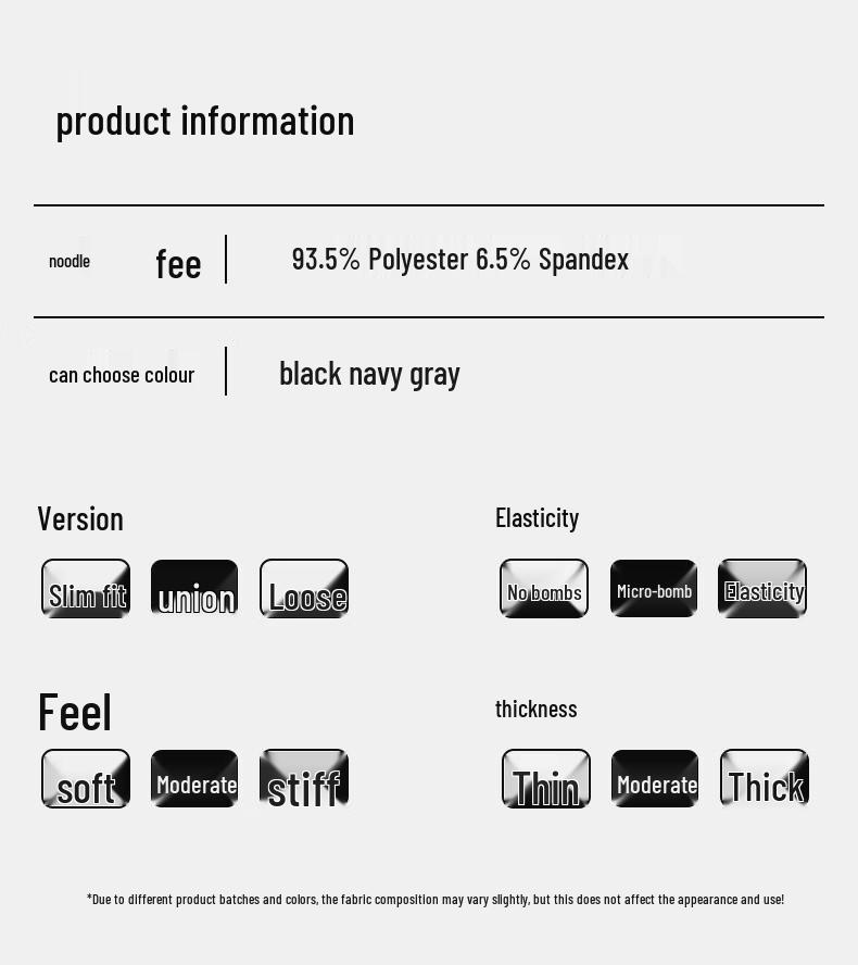 Shanshan Men's Ice Silk Anti-Wrinkle Quick-Dry Casual Pants