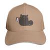 Blob Cat Black  Ace Baseball Cap F golf hat genuine Designer Hat Brand Unisex cap Caps Women Unisexs