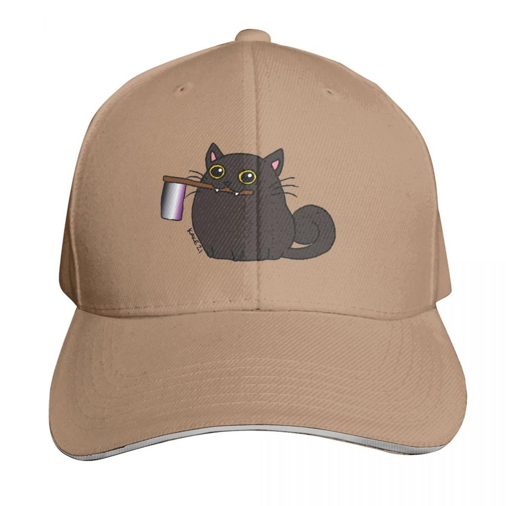 Blob Cat Black Ace Baseball Cap F golf hat genuine Designer Hat Brand Unisex cap Caps Women Unisexs